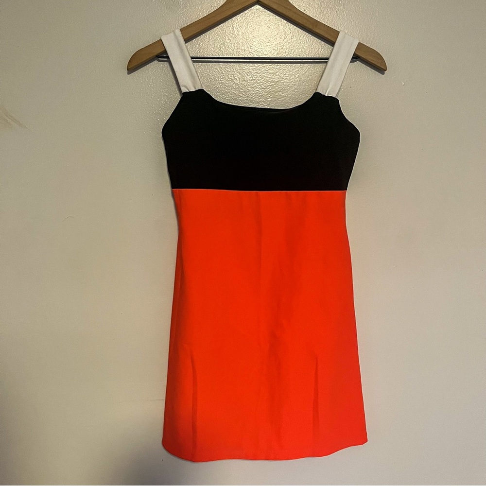 ELIZA AUDLEY color block tennis dress sz XS